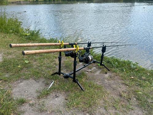 Complete set nash shimano fox, Watersport en Boten, Hengelsport | Karpervissen, Zo goed als nieuw, Complete set, Ophalen of Verzenden