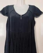 Claudia Strater zijden jurk maat 38, Kleding | Dames, Jurken, Maat 38/40 (M), Blauw, Ophalen of Verzenden, Zo goed als nieuw