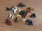 14 dieren figuren plastic retro vintage W. Germany, Ophalen of Verzenden, Overige typen