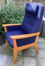 Farstrup Plus 5920 design relax stoel, Huis en Inrichting, Stoelen, Ophalen, Hout, Blauw, Eén