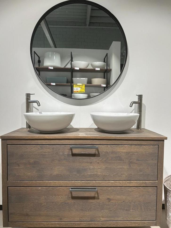 Badmeubelset van Heck Country 120 cm, Huis en Inrichting, Badkamer | Badkamermeubels, Zo goed als nieuw, Overige typen, Minder dan 100 cm