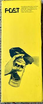 Kunststof Visitekaartjes Map met inhoud, Ophalen of Verzenden, Gebruikt