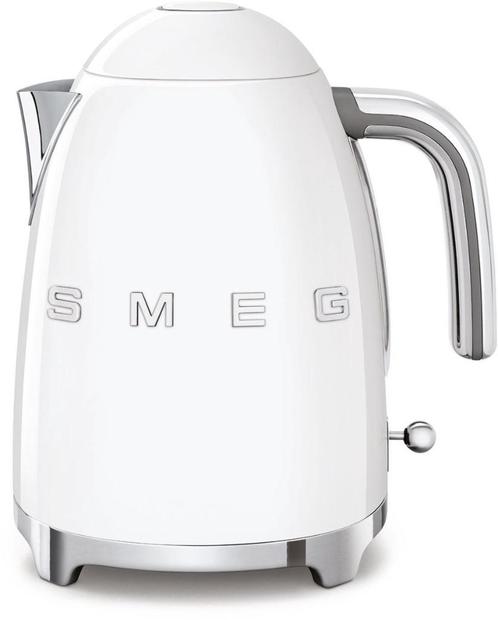 Smeg KLF03WHEU Waterkoker – Wit –lichte gebruik, Witgoed en Apparatuur, Waterkokers, Zo goed als nieuw, 1 tot 2 liter, Rvs, Verzenden