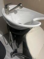 Kapper wasStoel, Huis en Inrichting, Ophalen, Zwart, Stof, Eén