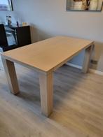 Eetkamertafel, Ophalen, Eikenhout, 50 tot 100 cm, Zo goed als nieuw