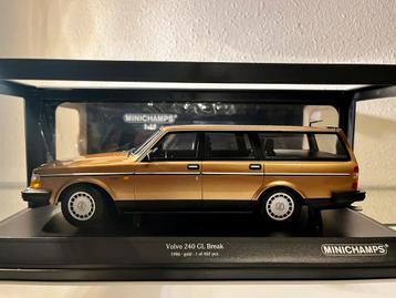Minichamps Volvo 240 station GL 1:18 limited 402st nieuw beschikbaar voor biedingen