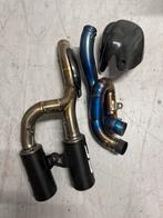 Ducati panigale / streetfighter V4 SC project slip-on set, Motoren, Ophalen of Verzenden