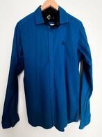 Overhemd heren, Large, slim fit. Being Human, Being human, Gedragen, Blauw, Ophalen of Verzenden