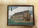 Vrij zeldzame cloisonne wandtegel School 8 Porceleyne fles., Antiek en Kunst, Antiek | Wandborden en Tegels, Ophalen