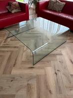 Mooie glazen salontafel, Huis en Inrichting, Tafels | Salontafels, Ophalen, 100 tot 150 cm, 50 tot 100 cm, Zo goed als nieuw