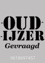 Ik haal gratis uw oud ijzer en metalen op, Ophalen, Gebruikt, IJzer