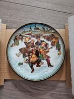 Village life of Russia 1.8 porseleinen bord, Ophalen