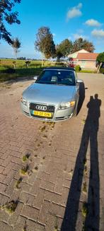 Audi A4 2.0 Tfsi 147KW Cabrio AUT 2008 Grijs, Auto's, Zwart, 4 cilinders, 4 stoelen, A4