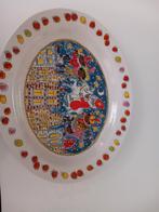 Zeldzame Blond Amsterdam Sinterklaas Schaal, Gebruikt, Porselein of Keramiek, Schaal, Rond