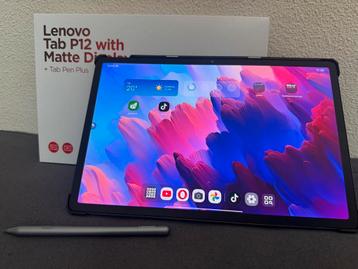 Lenovo Tab P12 tablet + Tab Pen Plus + hoes beschikbaar voor biedingen