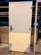 Binnendeur met kozijn, Tuin en Terras, Tuinpoorten, Ophalen, Gebruikt, 200 cm of meer, Minder dan 100 cm