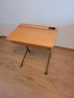 Vintage Schoolbankje met Stoel, Huis en Inrichting, Bureaus, Ophalen, Gebruikt, Bureau