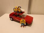 Playmobil 3237 vintage auto met fiets compleet, Ophalen of Verzenden, Gebruikt, Complete set