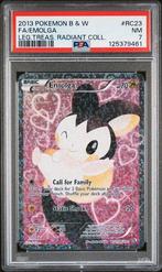 Emolga Ex Full art Radiant Legendary Collection PSA 7, Hobby en Vrije tijd, Verzamelkaartspellen | Pokémon, Ophalen of Verzenden