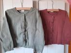 2 hema vestje maat 98, Ophalen of Verzenden, Gebruikt, Meisje, Trui of Vest