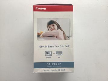 Canon Selphy inktcasettes + fotopapier beschikbaar voor biedingen
