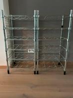 Wijnrek (ikea) 2x, Overige materialen, Gebruikt, 50 tot 75 cm, 15 tot 25 flessen