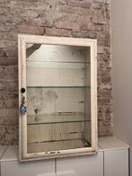 Medisch vintage industrieel design kast, design  Oostwoud, Ophalen, Minder dan 50 cm, Design industrieel vintage medisch, Glas