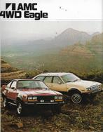 Brochure AMC 4WD Eagle, 1981 (USA)., Ophalen of Verzenden, Nieuw, Overige merken, American Motors.