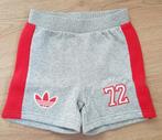 *SALE* Adidas short grijs/rood maat 80 *NIEUW* (0561) a, Adidas, Broekje, Nieuw, Ophalen of Verzenden