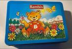 Rechthoekig blik van Bambix. Afm. 20,5x7x15 cm. Uit 1996., Verzamelen, Ophalen of Verzenden, Zo goed als nieuw, Overige, Overige merken