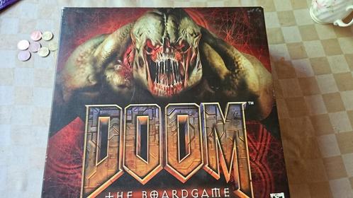 bordspel strategiespel tactiekspel Doom the Boardgame, Hobby en Vrije tijd, Gezelschapsspellen | Bordspellen, Zo goed als nieuw