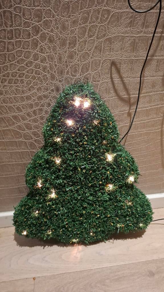 Leuke kerstboom met verlichting, Ophalen of Verzenden, Gebruikt