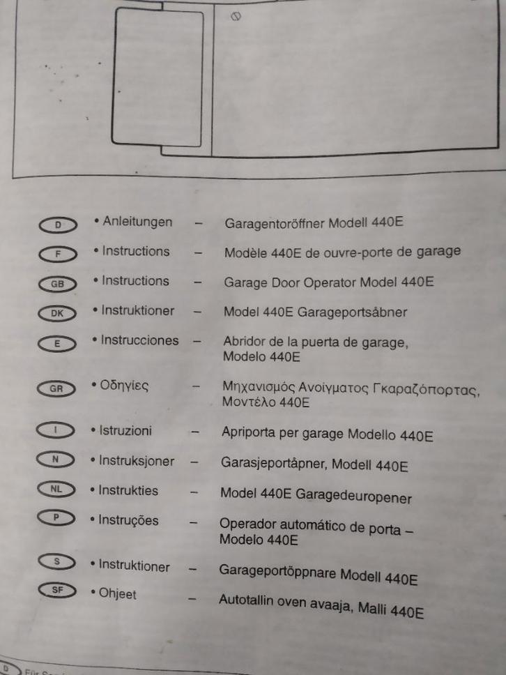 Garagedeur opener Doormaster, Doe-het-zelf en Verbouw, Deuren en Horren, Gebruikt, Garagedeur, 215 cm of meer, 120 cm of meer