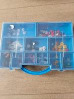 Opberg doos met veel kinder knopen, auto, bloem, dieren, Ophalen of Verzenden, Zo goed als nieuw, Knoop of Knopen