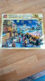 King Puzzel - Christmas Fair 1000 stukjes, Ophalen of Verzenden, 500 t/m 1500 stukjes, Zo goed als nieuw, Legpuzzel