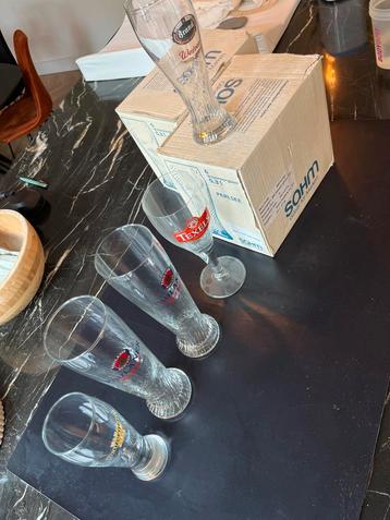 Speciaal Bierglazen Collectie - Brand, Paulaner, Texels beschikbaar voor biedingen