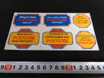 sticker PTT Post Mag ik deze Postcode van u ?, Verzamelen, Stickers, Ophalen, Zo goed als nieuw