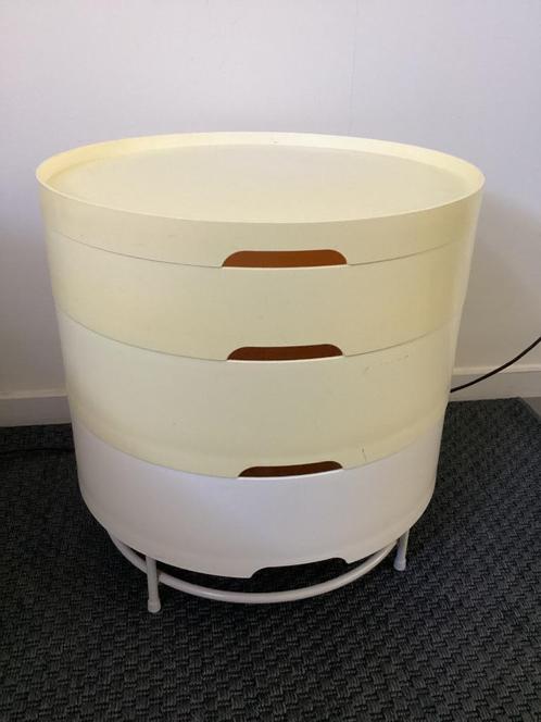 Vintage retro Ikea PS 2014 bijzettafel, Huis en Inrichting, Tafels | Bijzettafels, Gebruikt, Rond, Kunststof, Ophalen