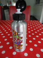 Romero Britto zilveren aluminium sportwaterfles, 'Happy', Ophalen of Verzenden