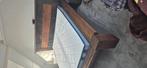 Indisch houten bed, Ophalen, Bruin, Tweepersoons, Zo goed als nieuw