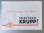 folder krupp 2, Verzenden, Zo goed als nieuw, Overige merken