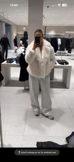 Zara viral fur witte jas, Kleding | Dames, Jassen | Winter, Maat 38/40 (M), Verzenden, Nieuw, Wit