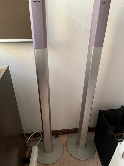 Sony 5.1 speakers 7 stuks / Sony afstandsbediening RM SS800, Audio, Tv en Foto, Luidsprekers, Zo goed als nieuw, Sony, Ophalen