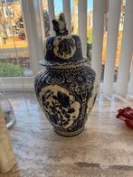 5 Delfts Blauwe Vazen - Prachtige Set, Antiek en Kunst, Ophalen