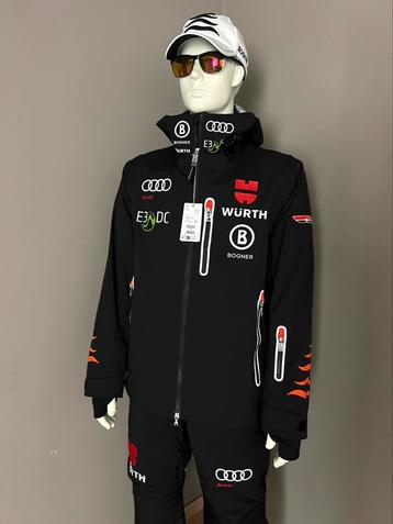 Bogner DSV TEAM wedstrijd skijas Zwart Uniek! Power Jacket! beschikbaar voor biedingen