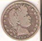 USA, 1 quarter dollar, 1895, zilver, Postzegels en Munten, Munten | Amerika, Zilver, Ophalen of Verzenden, Losse munt, Noord-Amerika