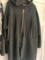 Zwart Vest met franje maat 52/54, Kleding | Dames, Grote Maten, Ophalen of Verzenden, Nieuw, Zwart, Trui of Vest