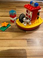 Duplo brandweerboot 10591, Kinderen en Baby's, Speelgoed | Duplo en Lego, Ophalen of Verzenden, Gebruikt, Complete set, Duplo