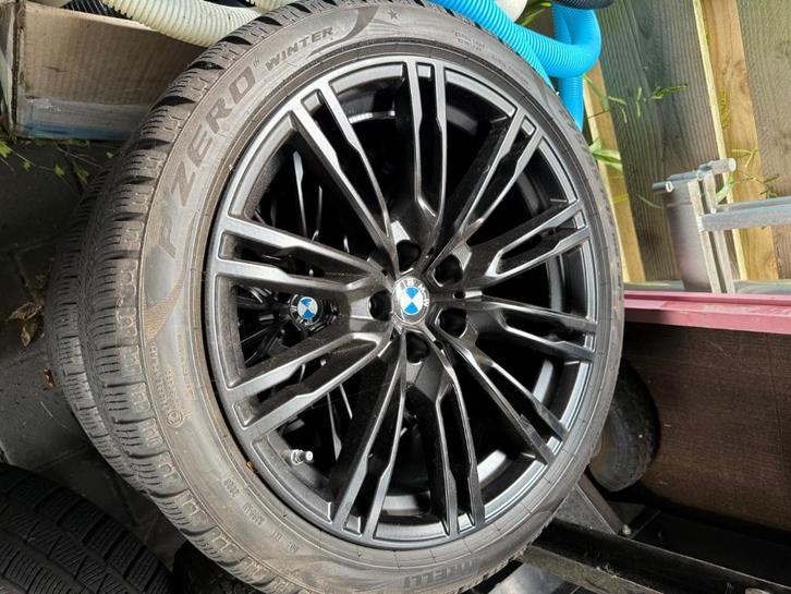 BMW G80 G81 originele M3 M4 velgen met winterbanden 829M, Auto-onderdelen, Banden en Velgen, Velg(en), Winterbanden, 19 inch, 275 mm