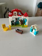 Duplo Paardenstal, Kinderen en Baby's, Speelgoed | Duplo en Lego, Ophalen, Zo goed als nieuw, Complete set, Duplo